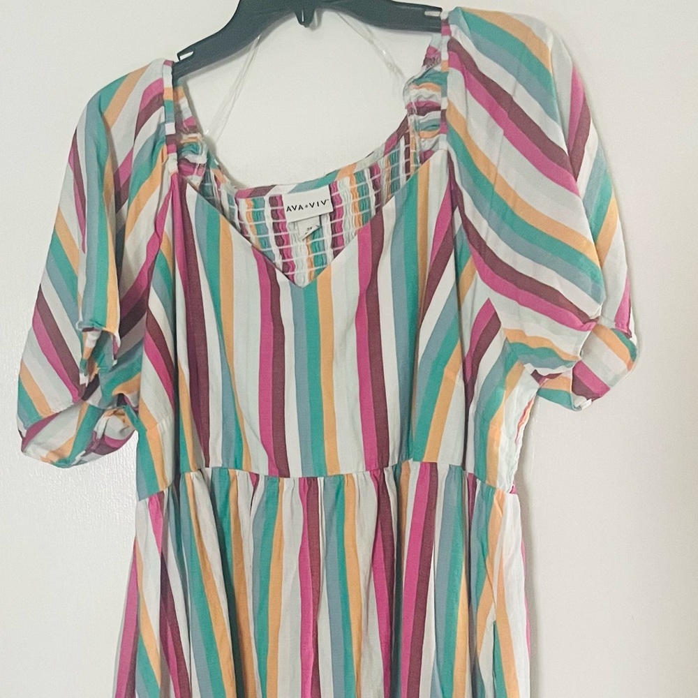 Ava & Viv 3X dress with pockets